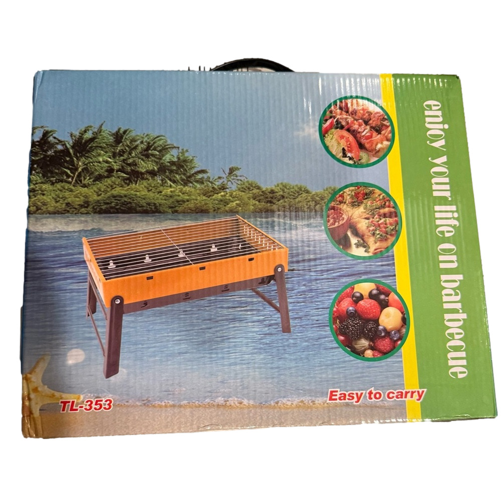 Portable Charcoal Barbecue Grill